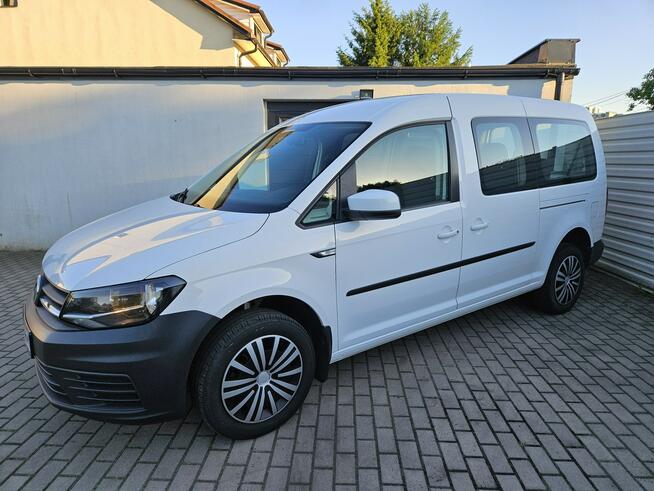 Volkswagen Caddy 1.4 TSI 110KM LONG maxi 7 OSÓB bezwypadek PEŁNY SERWIS ASO VW zadbany