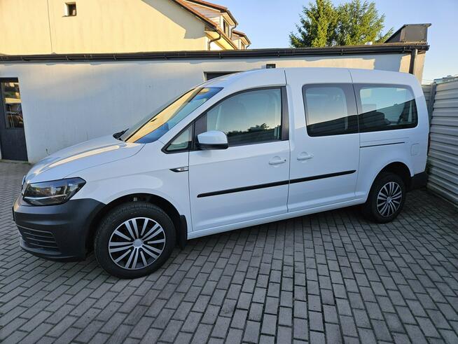 Volkswagen Caddy 1.4 TSI 110KM LONG maxi 7 OSÓB bezwypadek PEŁNY SERWIS ASO VW zadbany