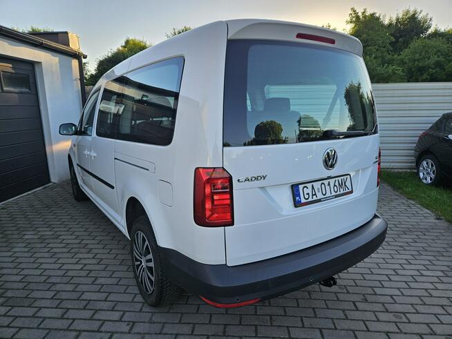 Volkswagen Caddy 1.4 TSI 110KM LONG maxi 7 OSÓB bezwypadek PEŁNY SERWIS ASO VW zadbany