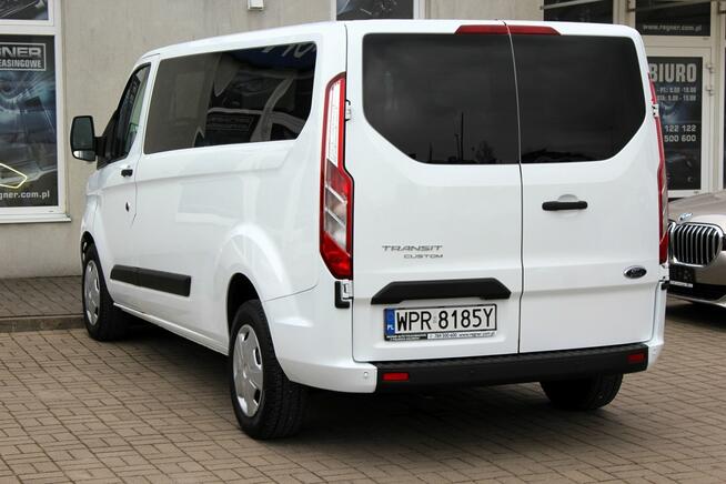 Ford Transit Custom 9-osob. L2 130KM Salon PL FV23% 1WŁ Android/Apple Tempomat Gwarancja