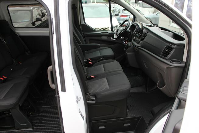 Ford Transit Custom 9-osob. L2 130KM Salon PL FV23% 1WŁ Android/Apple Tempomat Gwarancja