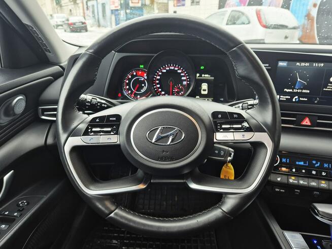 Hyundai Elantra 1.6 MPI CVT 123 KM Wersja SMART + DESIGN Gwarancja FV23%