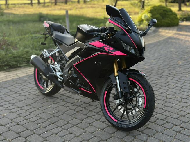 Yamaha R125 YZF R 125 PINK przebieg 24kkm 2021r Możliwość obniżenia Duke MT R125