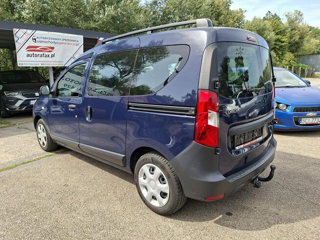Dacia Dokker Klimatyzacja, Wahadło, Hak holowniczy, Ele szyby, Bluetooth