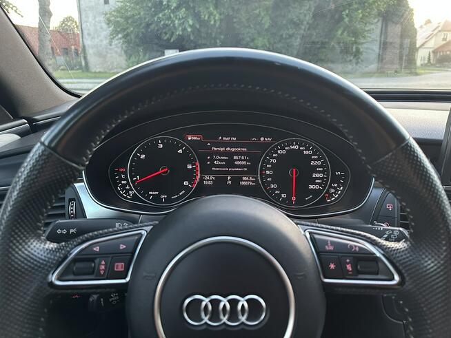 Audi A6 LIFT Bezwypadkowy 2017r S-Line 2.0 TDI 190KM Automat Led Navi Alcantar