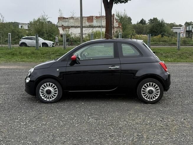 Fiat 500 POP 1.2 8V 69 KM – 2017 – BENZYNA – CZARNY VESUVIO