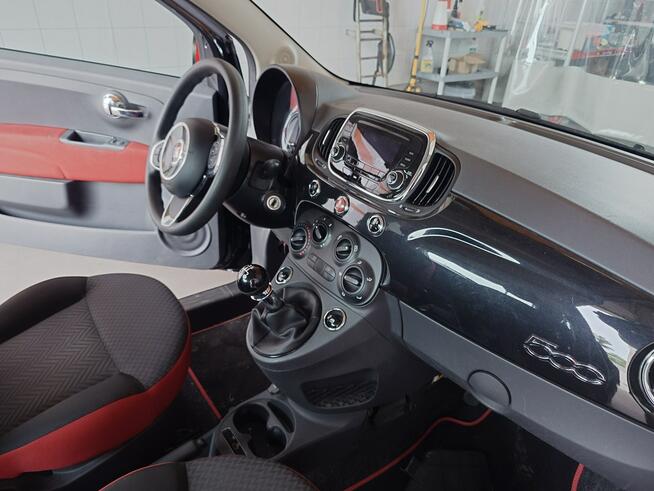 Fiat 500 POP 1.2 8V 69 KM – 2017 – BENZYNA – CZARNY VESUVIO