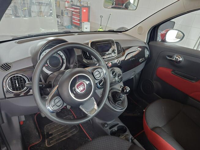 Fiat 500 POP 1.2 8V 69 KM – 2017 – BENZYNA – CZARNY VESUVIO
