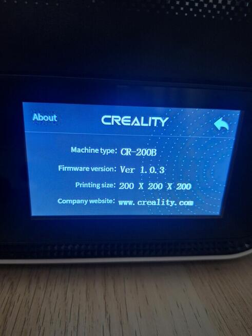 Drukarka 3D Creality CR-200B + 3 filamenty GRATIS gwarancja