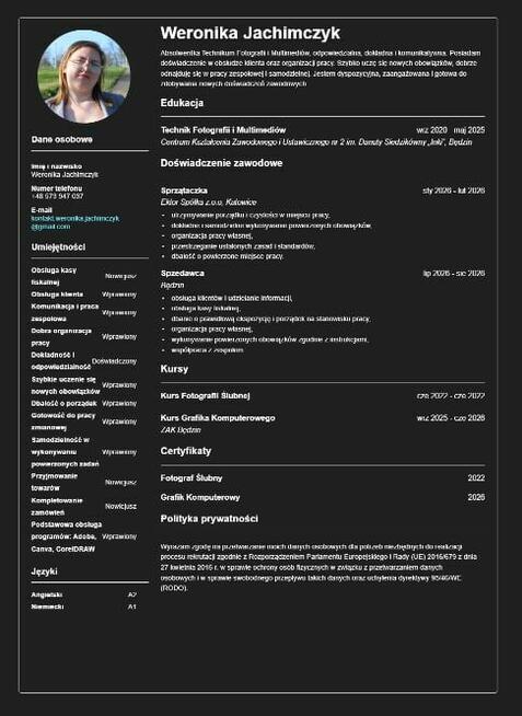 Poszukuję pracy