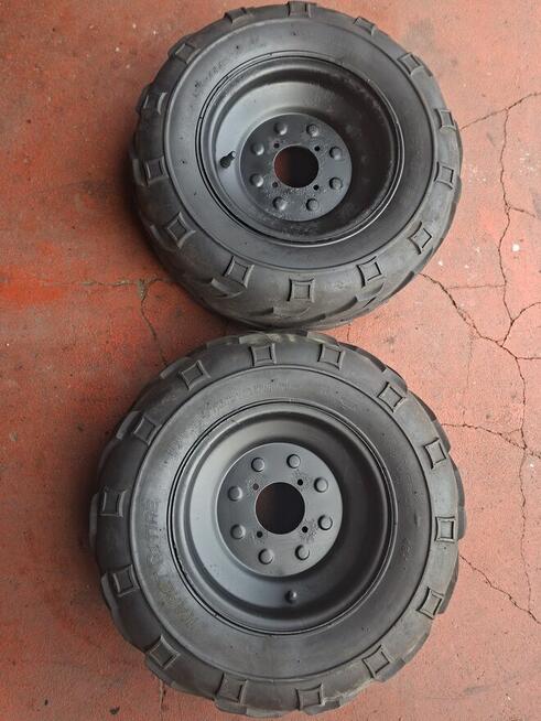 Opony QUAD 21X7-10 KARET TIRE bieżnik ok 1 cm z felgami 2 SZ