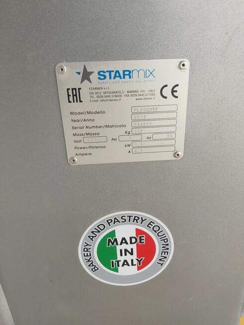 Mixer, ubijaczka cukiernicza STAR MIX-ITALY model PL20, 5900