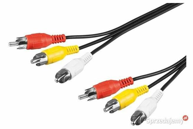 kabel 3x RCA audio video