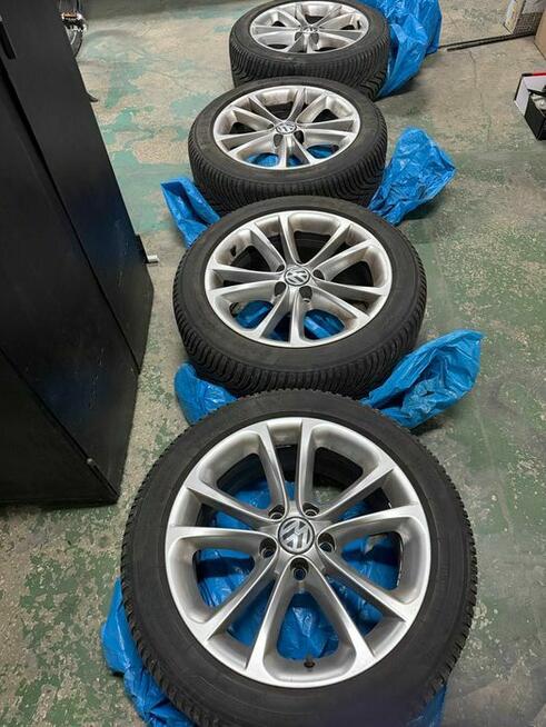 VW CC felgi z oponami zima 245 45 17 super stan!