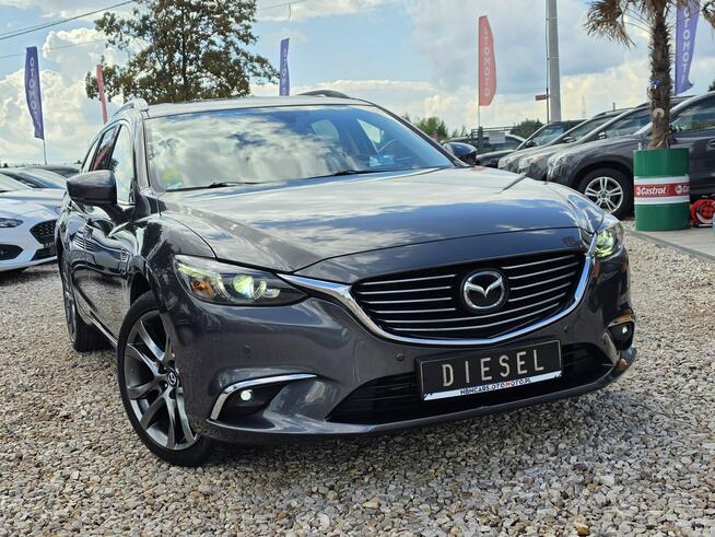 Mazda 6 2.2D#175PS#LIFT#Aut#ACC#F1#RVM#Ledy#Skóry#Navi#Świeży Import#Gwarancja
