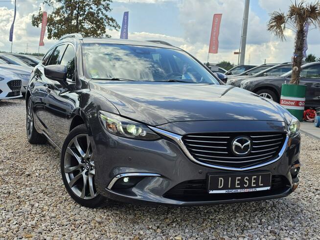 Mazda 6 2.2D#175PS#LIFT#Aut#ACC#F1#RVM#Ledy#Skóry#Navi#Świeży Import#Gwarancja