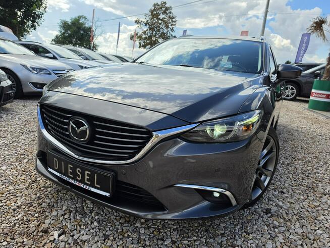 Mazda 6 2.2D#175PS#LIFT#Aut#ACC#F1#RVM#Ledy#Skóry#Navi#Świeży Import#Gwarancja