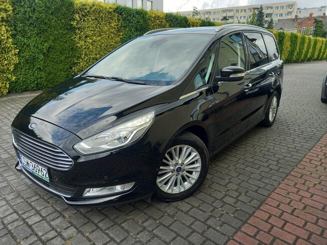 Ford Galaxy 2.0Tdci Titanium Ledy Duża Navi 7Foteli 100%Bezwypadkowy Serwisy w ASO