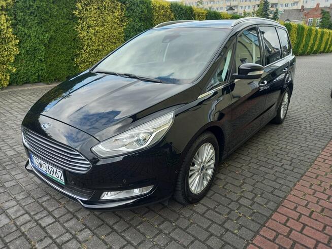 Ford Galaxy 2.0Tdci Titanium Ledy Duża Navi 7Foteli 100%Bezwypadkowy Serwisy w ASO