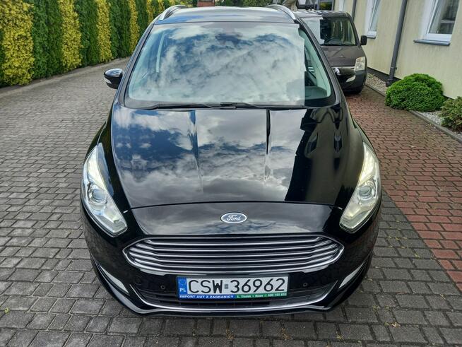 Ford Galaxy 2.0Tdci Titanium Ledy Duża Navi 7Foteli 100%Bezwypadkowy Serwisy w ASO