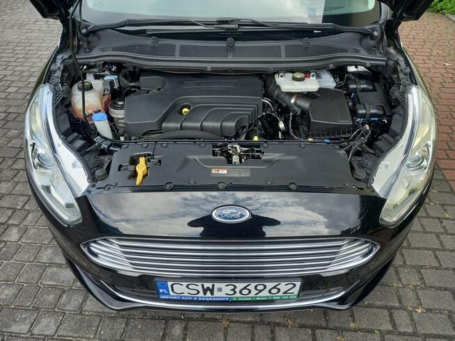 Ford Galaxy 2.0Tdci Titanium Ledy Duża Navi 7Foteli 100%Bezwypadkowy Serwisy w ASO