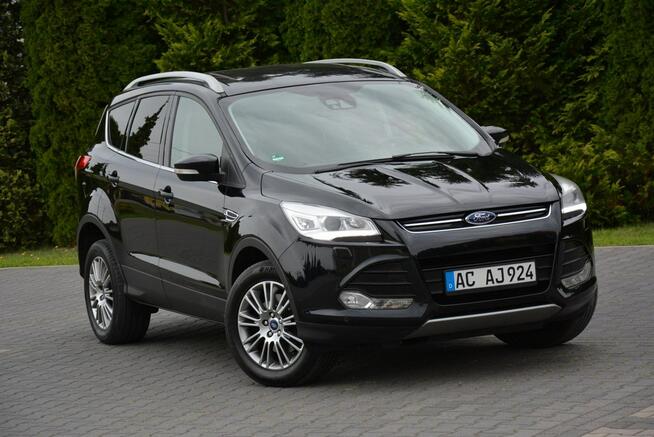 Ford Kuga Panorama AWD Skóry Bi-Xenon Ledy Sony Navi Kamera PDC Alu17" I Właśc.