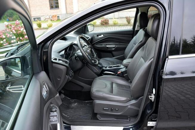 Ford Kuga Panorama AWD Skóry Bi-Xenon Ledy Sony Navi Kamera PDC Alu17" I Właśc.