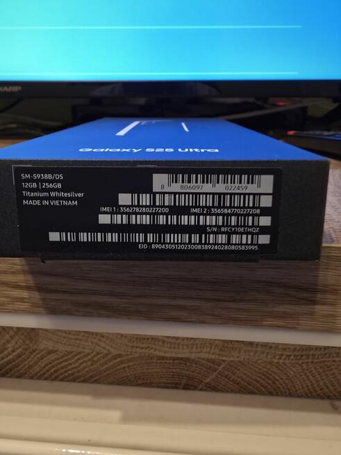 Samsung S25 Ultra 256 GB