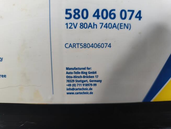 Sprzedam akumulator 80 Ah 400 A 12V