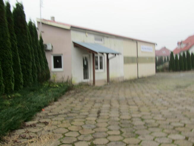 Działka inwestycyjna budowlana 20ar + hala 200m2+ Biuro30m2