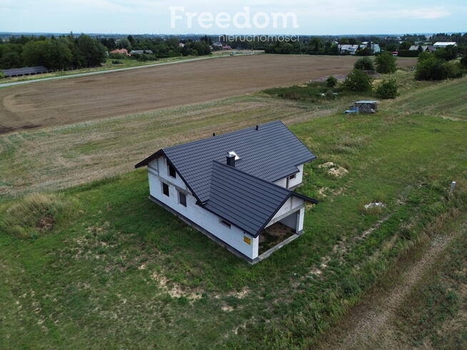 Dom 140m² surowy z garażem , Płoskie k. Zamościa
