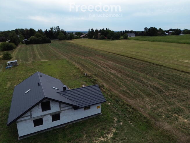 Dom 140m² surowy z garażem , Płoskie k. Zamościa