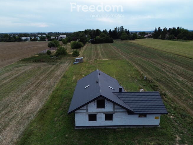 Dom 140m² surowy z garażem , Płoskie k. Zamościa