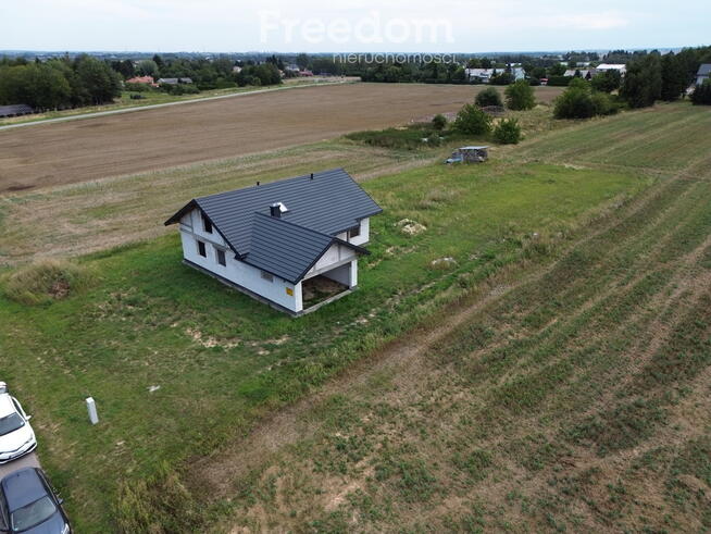Dom 140m² surowy z garażem , Płoskie k. Zamościa