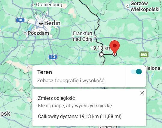 Działka gruntowa przy granicy DE - Radomicko