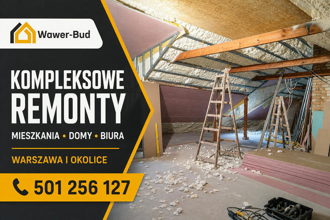 Usługi remontowe - Wawer-Bud