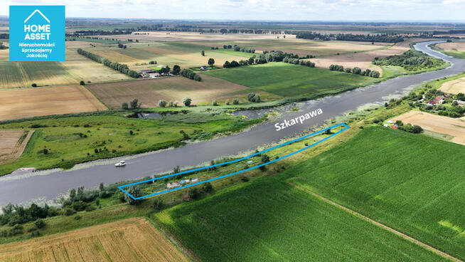 Działka rekreacyjna Rybina gm. Stegna,
