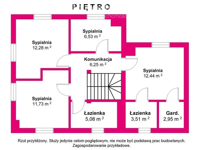 Nowy, wykończony dom gotowy do wprowadzenia