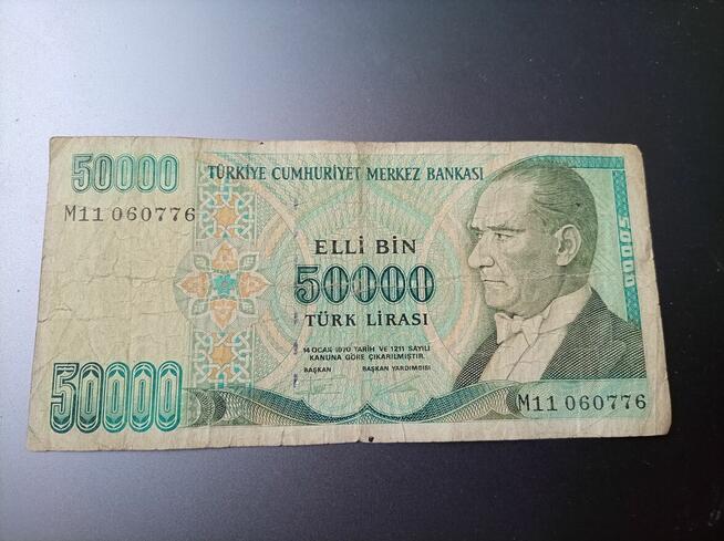 Banknoty tureckie