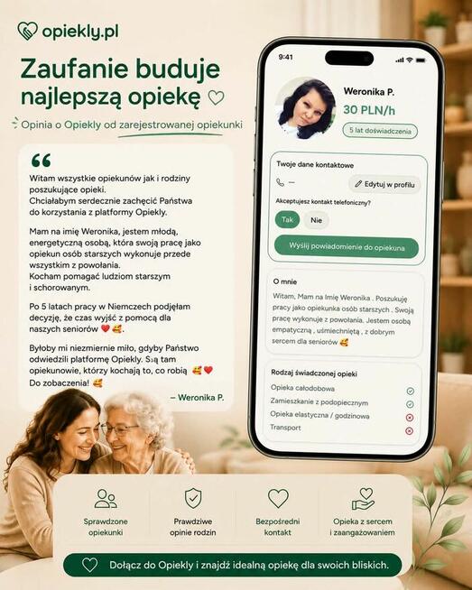 Opiekun osób starszych