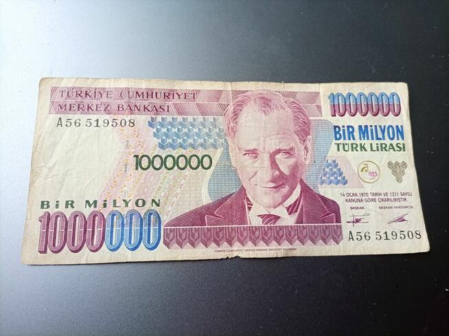 Banknoty tureckie