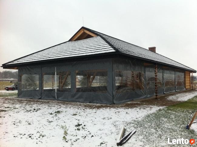 Taras Balkon Weranda zabudowa plandekowa