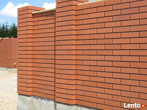 murowanie ogrodzeń z klinkieru