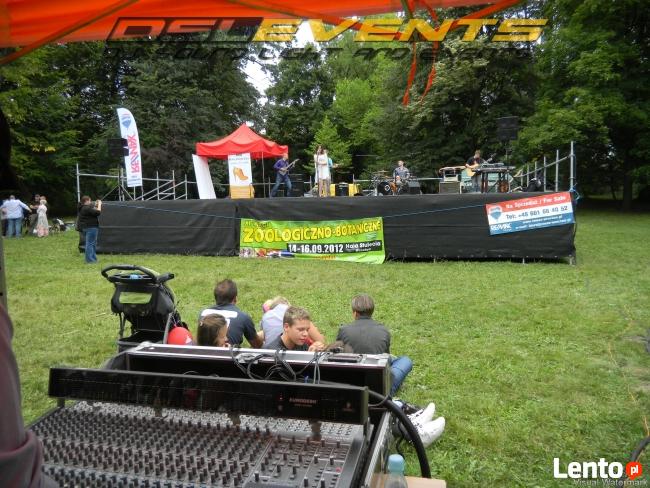 Nagłaśnianie imprez plenerowych i zamkniętych