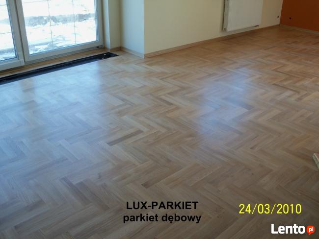 parkiet układanie cyklinowanie