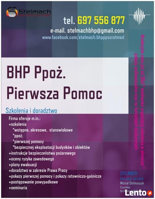 Usługi BHP, PPoż. i 1 pomoc