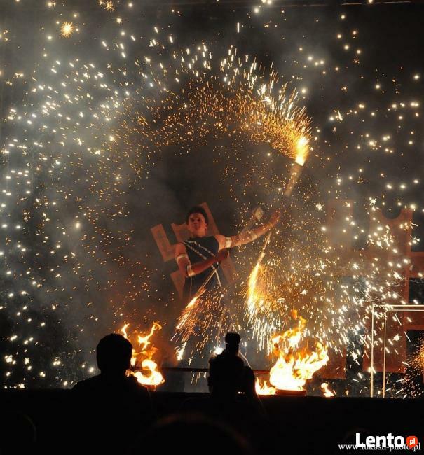 Widowiskowe pokazy tańca z ogniem (fireshow)