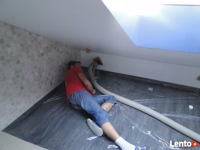 Docieplanie poddaszy, stropodachów - metodą wdmuchiwania