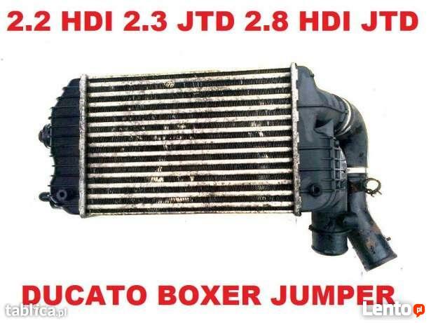 INTERCOOLER CHŁODNICA POWIETRZA DUCATO BOXER JUMPER 2.2 2.3