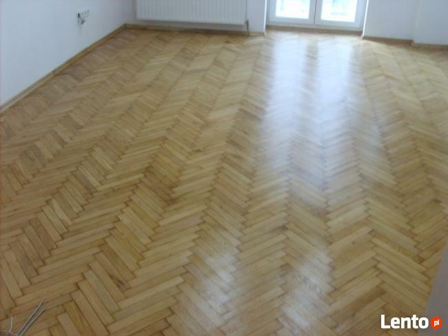 Cyklinowanie układanie parkietu